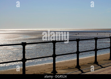 ,Plage,printemps Cleethorpes, North East Lincolnshire Banque D'Images