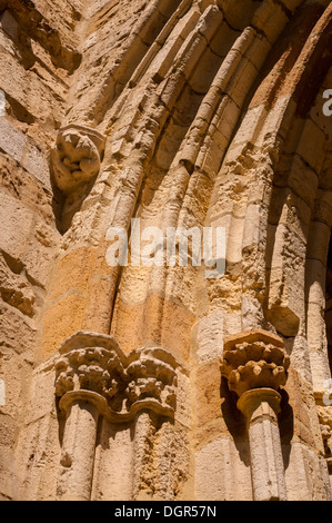 Claustro de la Catedral de Nuestra Señora de la Asunción de Santander, Cantabria, ESPAGNE Banque D'Images