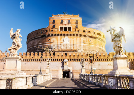 Sant'Angelo fortress, Rome Banque D'Images