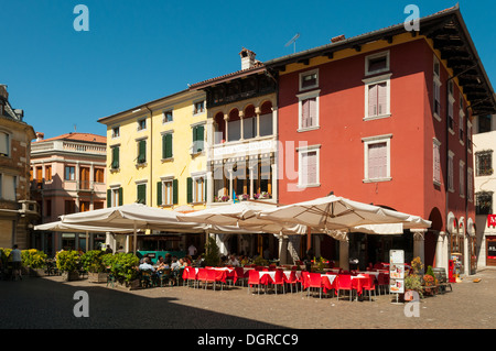 Piazza Paolo Diacono, Cividale del Friuli, Frioul-Vénétie Julienne, Italie Banque D'Images