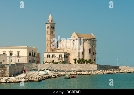 Cathédrale de Trani, Pouilles, Italie Banque D'Images