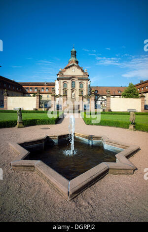 Paroisse Catholique Romaine Église de Johannesberg Priory, un ancien prieuré bénédictin, Johannesberg, Fulda, Hesse, Allemagne Banque D'Images