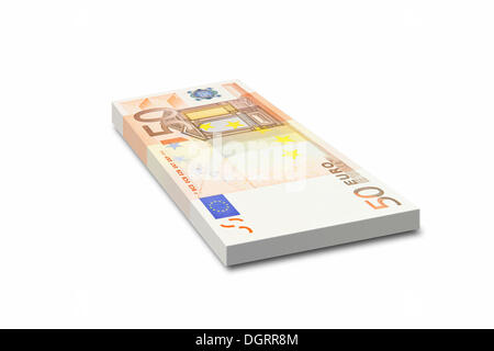 Lot de 50 billets de banque Banque D'Images