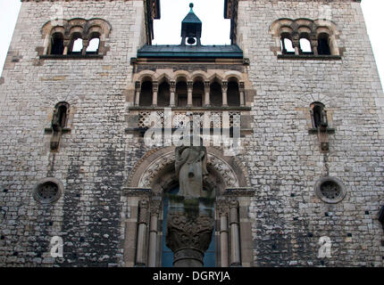 Marien-Liebfrauen St.-Kirche ou église Notre Dame, Wrangelstrasse, Kreuzberg, à Berlin Banque D'Images