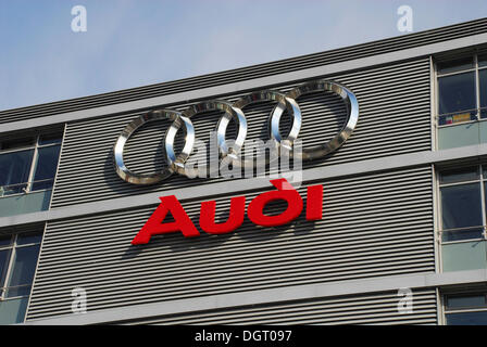 L'usine Audi, Ingolstadt, Bavière Banque D'Images