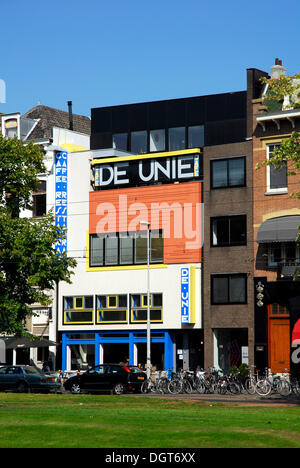 L'architecture moderne, Café Restaurant De Unie, la reconstruction en tant que centre culturel, Mauritsweg, Rotterdam, Zuid-Holland Banque D'Images