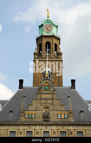 Hôtel de ville Hôtel de ville à la Coolsingel, Rotterdam, Zuid-Holland, South-Holland, Pays-Bas, Europe Banque D'Images