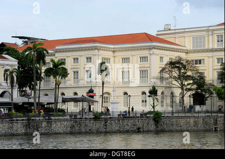 Musée de la Civilisation Asiatique et Raffles Landing Site sur la rivière Singapour, Secteur Central, Central Business District, Singapour Banque D'Images