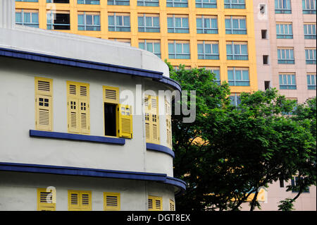 Bâtiment de la Selegie Arts Center et Photographic Society de Singapour, Secteur Central, Central Business District, Singapour Banque D'Images