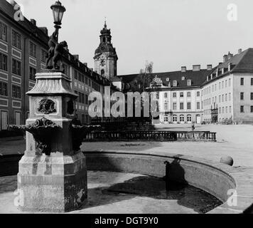 Château de Heidecksburg, Rudolstadt, Thuringe, Allemagne de l'Est, République démocratique allemande, RDA, 1980 Banque D'Images