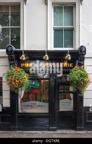 Le Sydney Arms Pub et Brasserie, Londres Banque D'Images