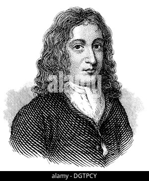 William Dampier, 1651 - 1715, l'explorateur de l'Australie, le premier historien naturel de l'Australie Banque D'Images