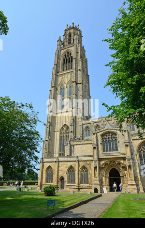 Eglise St Botolph (le moignon), Boston, Lincolnshire, Angleterre, Royaume-Uni Banque D'Images