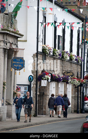 High Street Beaumaris Anglesey au nord du Pays de Galles UK Banque D'Images