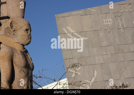 La Bibliotheca Alexandrina, Alexandrie, Egypte Banque D'Images