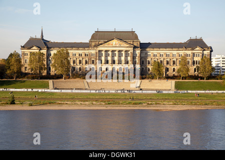 Ministère des Finances de l'Etat de Saxe, Dresde, Saxe, Allemagne Banque D'Images