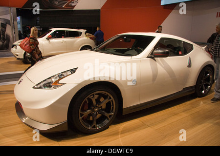 Nissan 370Z NISMO. L'auto de Chicago 2013 Banque D'Images