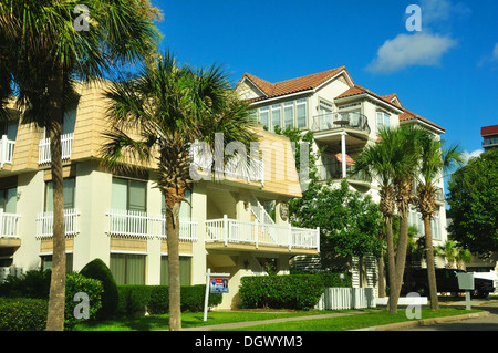 La multipropriété à vendre à Myrtle Beach, Caroline du Sud, USA Banque D'Images