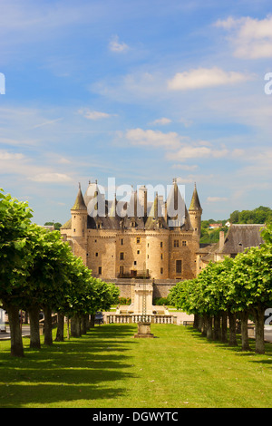 JUMILHAC LE GRAND château dans la Dordogne Banque D'Images