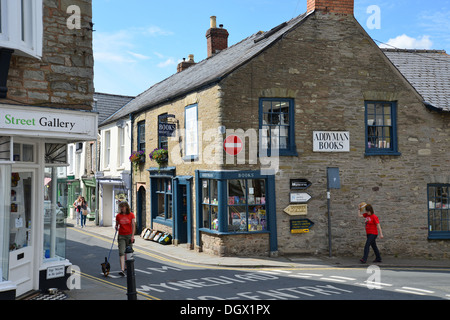 Addymann Librairie, Lion Street, Hay-on-Wye (Y Gelli Gandryll), Powys, Wales, Royaume-Uni Banque D'Images
