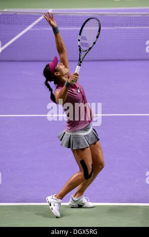 Istanbul, Turquie. 26Th Oct, 2013. WTA Championships Istanbul womens Tennis Tournament Na Li CHN : Action Crédit Plus Sport/Alamy Live News Banque D'Images