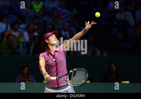 Istanbul, Turquie. 26Th Oct, 2013. WTA Championships Istanbul womens Tennis Tournament Na Li CHN : Action Crédit Plus Sport/Alamy Live News Banque D'Images