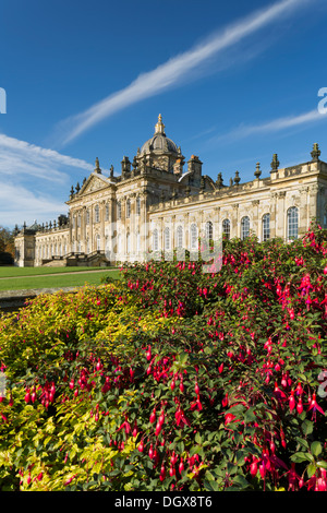 Castle Howard dans le Yorkshire du Nord. Banque D'Images