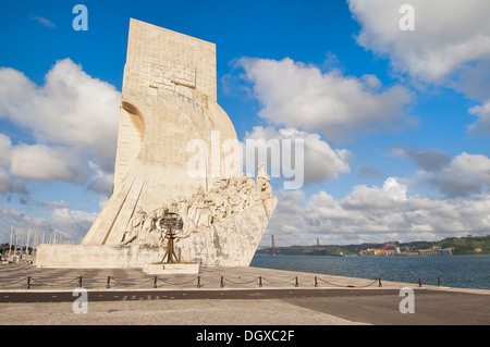 Henri le Navigateur, les Portugais Âge de découverte et d'exploration, quartier de Belém, Lisbonne, Portugal Banque D'Images