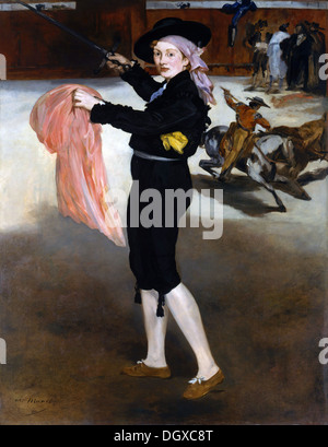 Mademoiselle C. . . Dans le costume d'un Espada - par Édouard Manet, 1862 Banque D'Images