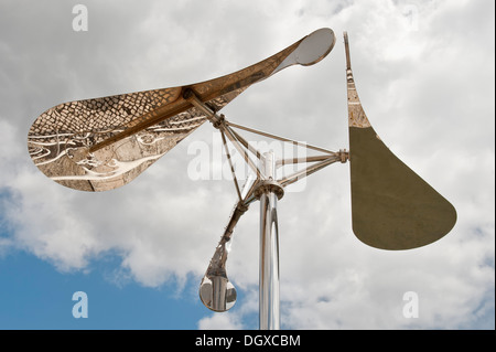 La réflexion du ciel, Mobile Navigator de l'artiste japonais Susumu Shingu, Portugal Banque D'Images