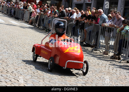 Course de boîtes à savon, Laupheim, Biberach, en Haute Souabe, Bade-Wurtemberg Banque D'Images