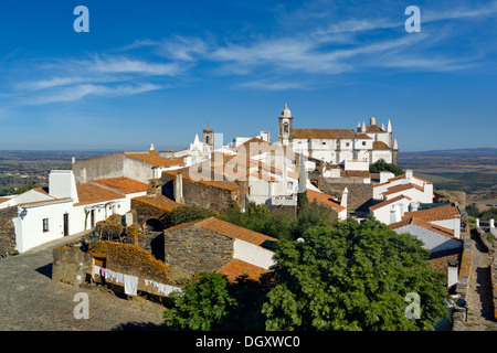 Le Portugal, l'Alentejo, Monsaraz, vu du château Banque D'Images