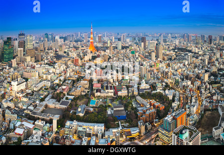 Tour de Tokyo à Tokyo, Japon. Banque D'Images