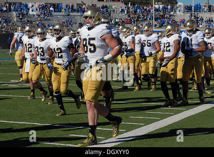 Colorado Springs, Colorado, États-Unis. 26Th Oct, 2013. Notre Dame Fighting Irish avant de NCAA football l'action entre l'irlandais et l'Air Force Academy Falcon Falcon au Stadium, U.S. Air Force Academy, Colorado Springs, Colorado. Notre Dame bat l'Air Force 45 - 10. © csm/Alamy Live News Banque D'Images