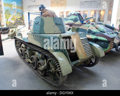 Renault AMR 33, des chars dans le tank museum, Saumur, France, pic-6 Banque D'Images