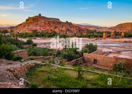 Ait Benhaddou, Maroc Banque D'Images