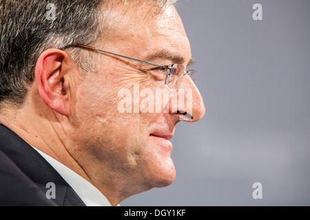 Norbert Reithofer, PDG de BMW AG, à Passau, Bavière Banque D'Images