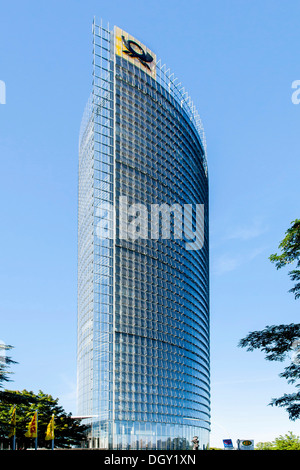 La tour de la poste, le siège de Deutsche Post AG, DHL et Postbank, Bonn, Rhénanie du Nord-Westphalie, Allemagne, Banque D'Images