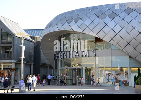 Magasin Debenhams, Arc de centre commercial, Bury St Edmunds, Suffolk, Angleterre, Royaume-Uni Banque D'Images