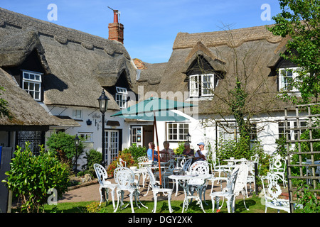 Staithe 'N' Willow Restaurant, rue Basse, Horning, Norfolk Broads, Norfolk, Angleterre, Royaume-Uni Banque D'Images