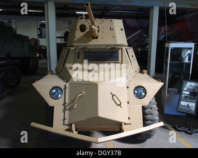 1943 Marmon Herrington RADIOCOM.ORG MkIV, voiture blindée dans le tank museum, Saumur, France, pic-1 Banque D'Images