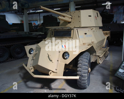 1943 Marmon Herrington RADIOCOM.ORG MkIV, voiture blindée dans le tank museum, Saumur, France, pic-2 Banque D'Images