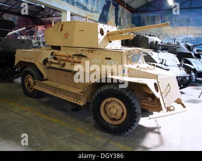 1943 Marmon Herrington RADIOCOM.ORG MkIV, voiture blindée dans le tank museum, Saumur, France, pic-5 Banque D'Images