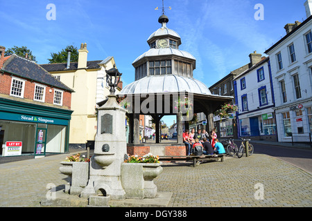 Market Cross, Market Place, North Walsham, Norfolk, Angleterre, Royaume-Uni Banque D'Images