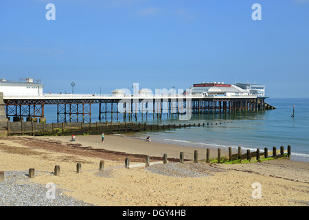 Jetée de Cromer, Cromer, Norfolk, Angleterre, Royaume-Uni Angleterre, Royaume-Uni Banque D'Images