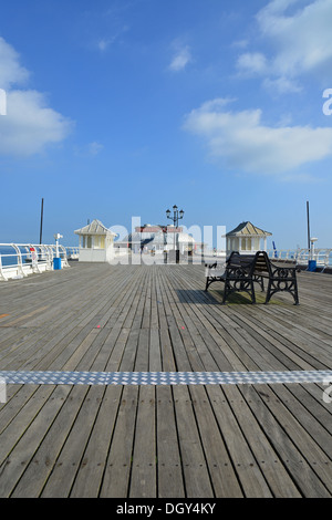 Jetée de Cromer, Cromer, Norfolk, Angleterre, Royaume-Uni Angleterre, Royaume-Uni Banque D'Images