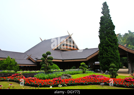 Palais de Doi Tung à Chiang Rai, Thaïlande Banque D'Images