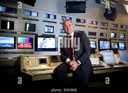 Peter Frey, directeur de ZDF, Berlin Banque D'Images