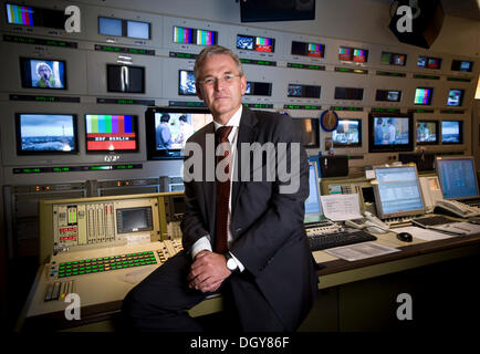 Peter Frey, directeur de ZDF, Berlin Banque D'Images