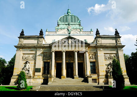 Miejski Dom Kultury, centre culturel municipal, ancien Lusace Memorial Hall, Zgorzelec, Zgorzelec Banque D'Images